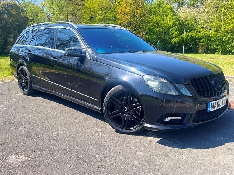 Used Mercedes E250 2010 Black Estate