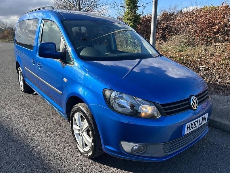 Raven blue Used 2011 VW Caddy Maxi Life Life MPV | £7,995 (Super price) - Image 1/4