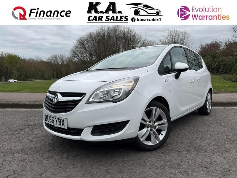 Used Vauxhall Meriva Club 2016 White MPV