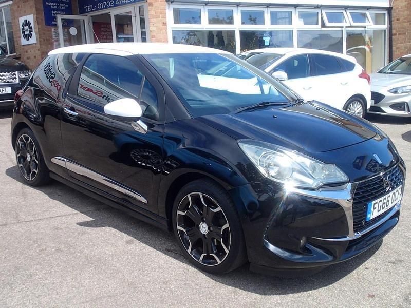 Black Used 2016 DS Automobiles DS3 Elegance Hatchback | £5,995 (Fair price) - Image 1/4