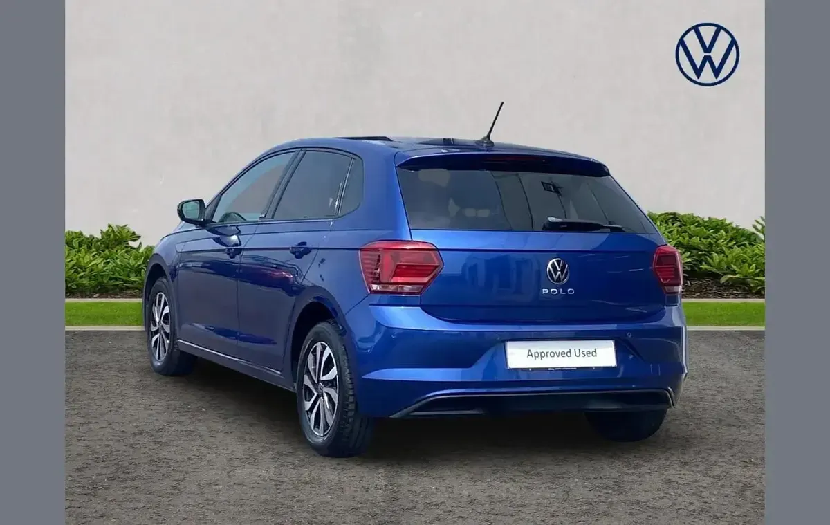 Used VW Polo Active 80 HP (58 kW) 2021 Blue Hatchback