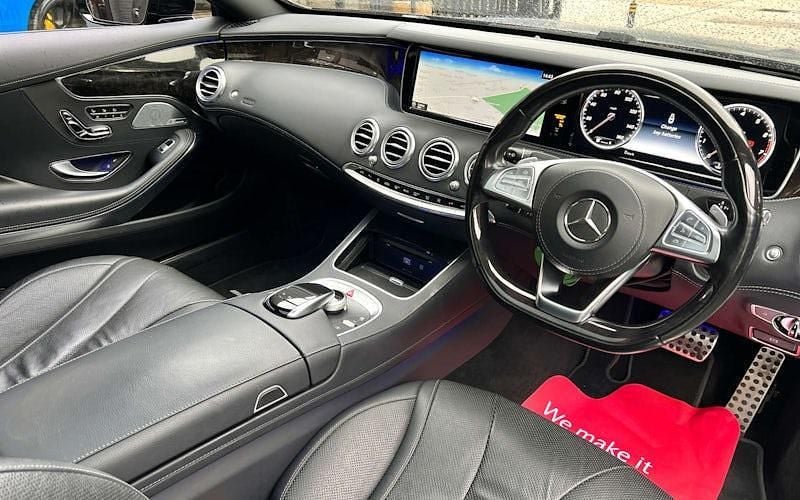 Used Mercedes S500 AMG Line Premium 455 HP (334 kW) 2017 White Sedan