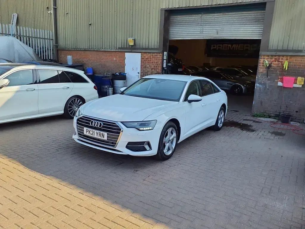 Used Audi A6 Sport 2021 White Sedan
