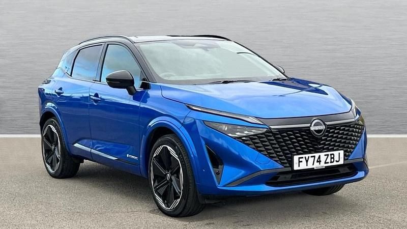 Blue Used 2024 Nissan Qashqai SUV | £29,006 (Expensive) - Image 1/4
