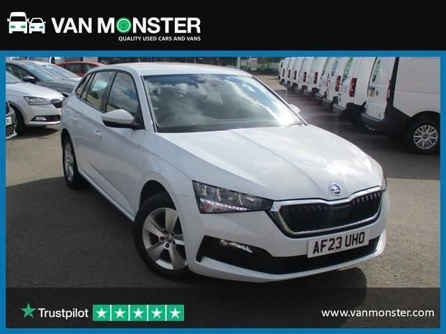White Used 2023 Skoda Scala SE Hatchback | £12,750 (Good price) - Image 1/4