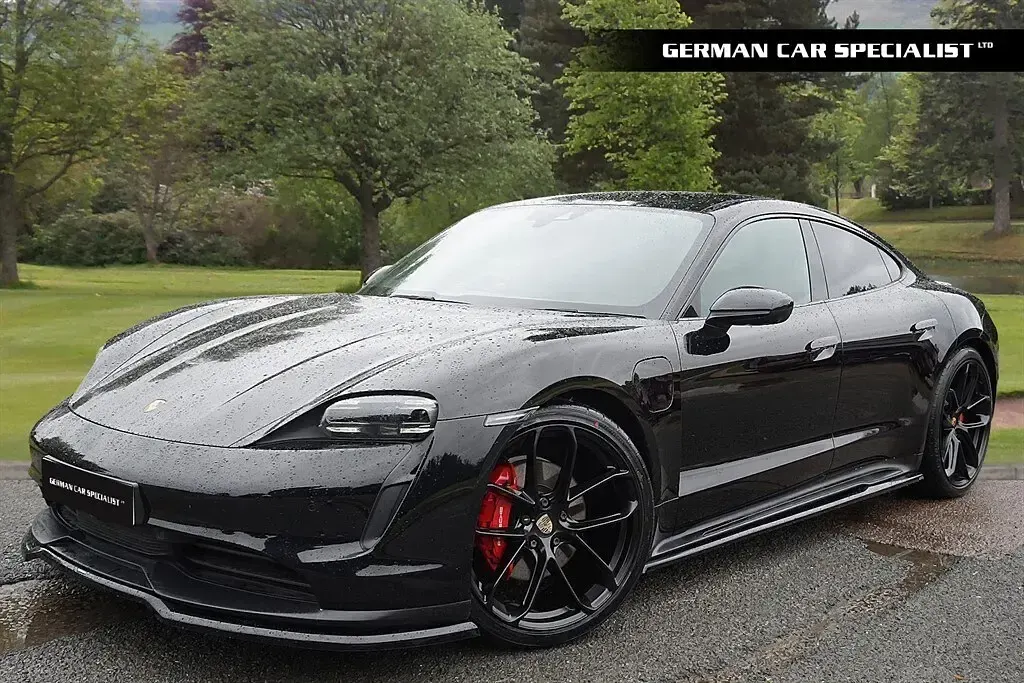 Used Porsche Taycan 4S 92 kW (126 HP) 2021 Jet black Sedan
