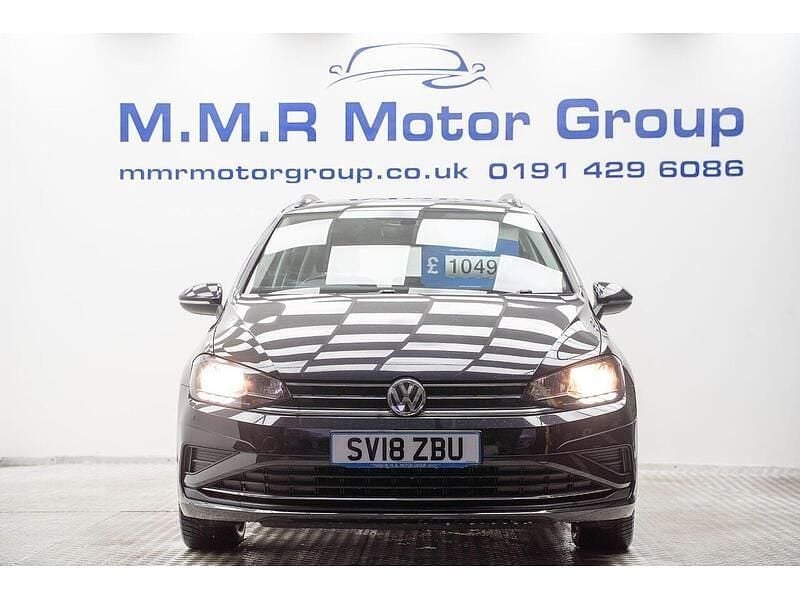 Used VW Golf Sportsvan SE 2018 Black MPV