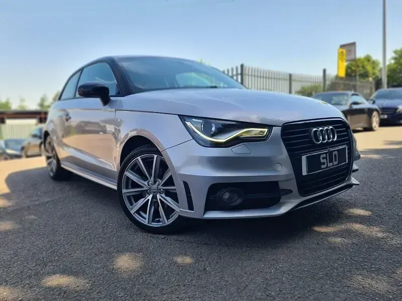 Used Audi A1 S-Line 122 HP (89 kW) 2014 Silver Hatchback