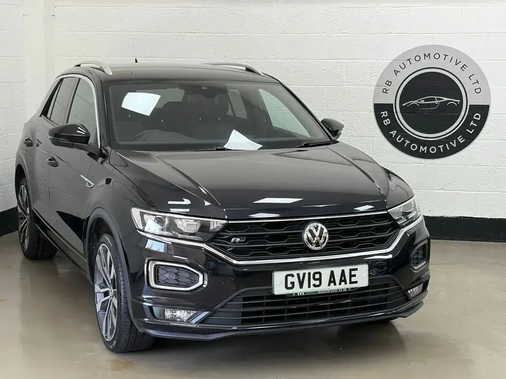 Used VW T-Roc R-line 115 HP (84 kW) 2019 Black SUV