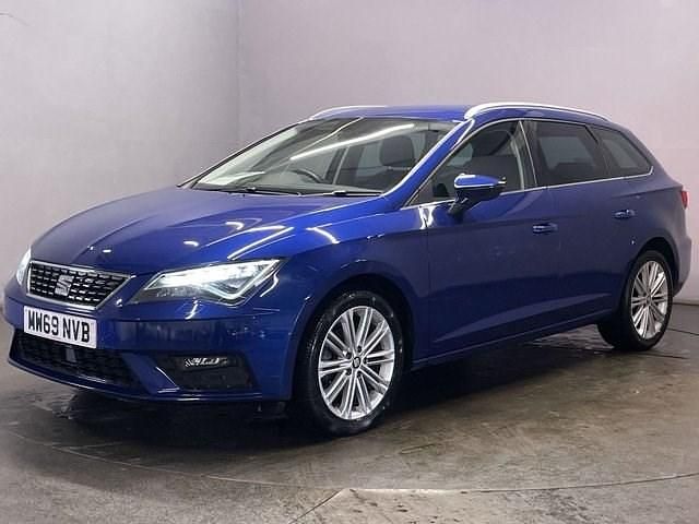 Begagnad Seat Leon XCELLENCE 150 HK (110 kW) 2019 Blå Kombi