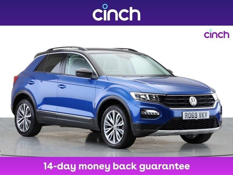 Blue Used 2019 VW T-Roc Design SUV | £17,399 (Fair price) - Image 1/3