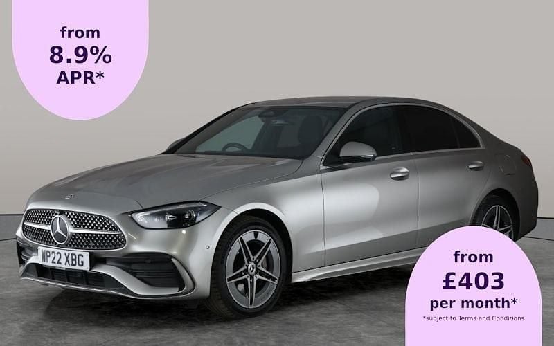 Used 2023 Mercedes C300e AMG Line Premium Sedan | £26,021 (Good price) - Image 1/2