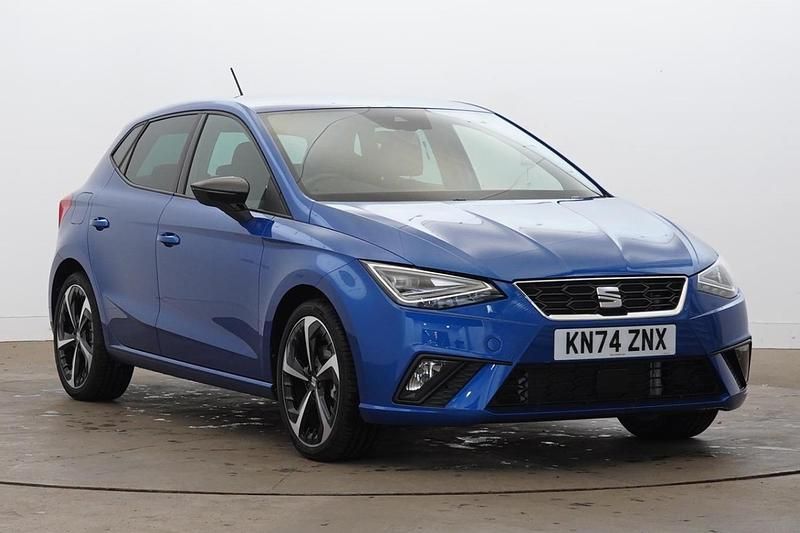 Sapphire blue Used 2024 Seat Ibiza FR Sport Hatchback | £19,790 (Fair price) - Image 1/4