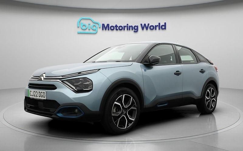 Used Citroën e-C4 100 kW (136 HP) 2021 Blue Hatchback