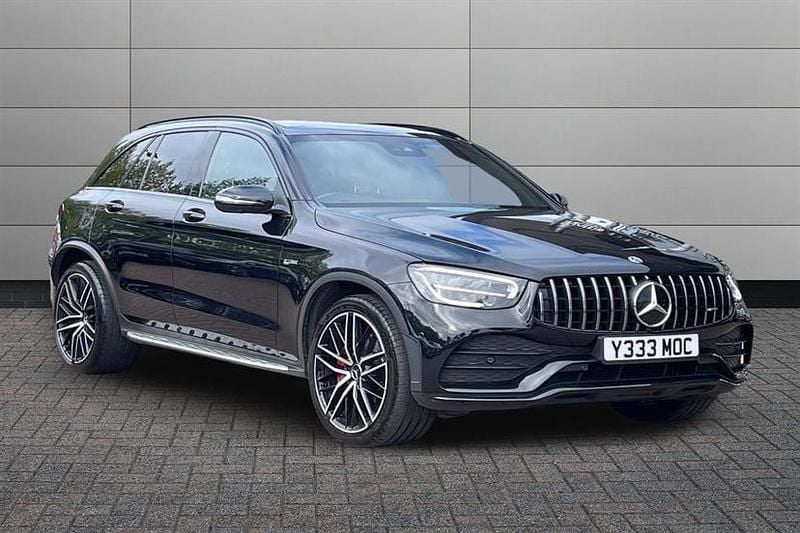 Obsidian black Used 2022 Mercedes GLC43 AMG Premium Plus Estate | £40,695 (Expensive) - Image 1/4