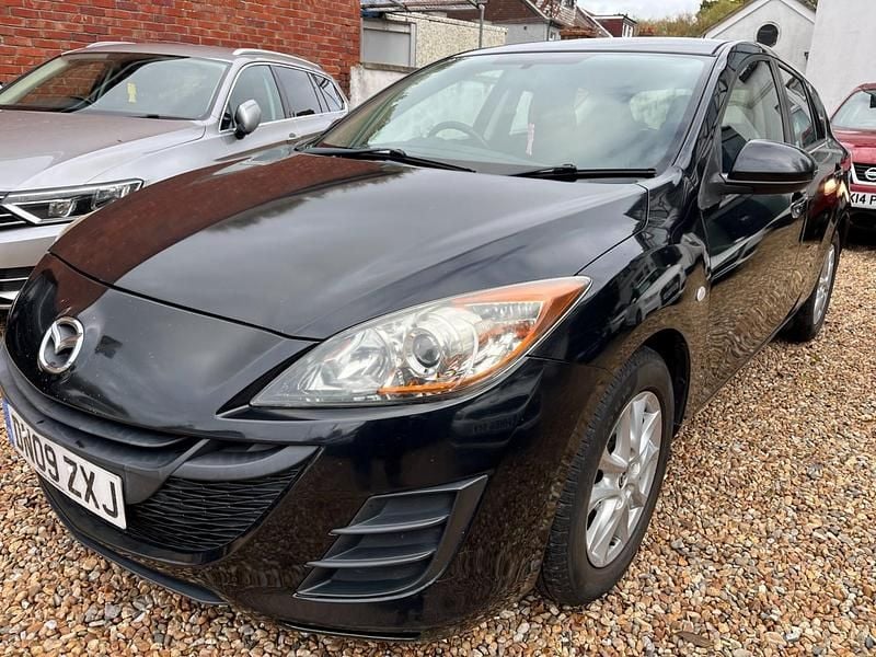 Black Used 2009 Mazda 3 Hatchback | £1,595 (Fair price) - Image 1/4