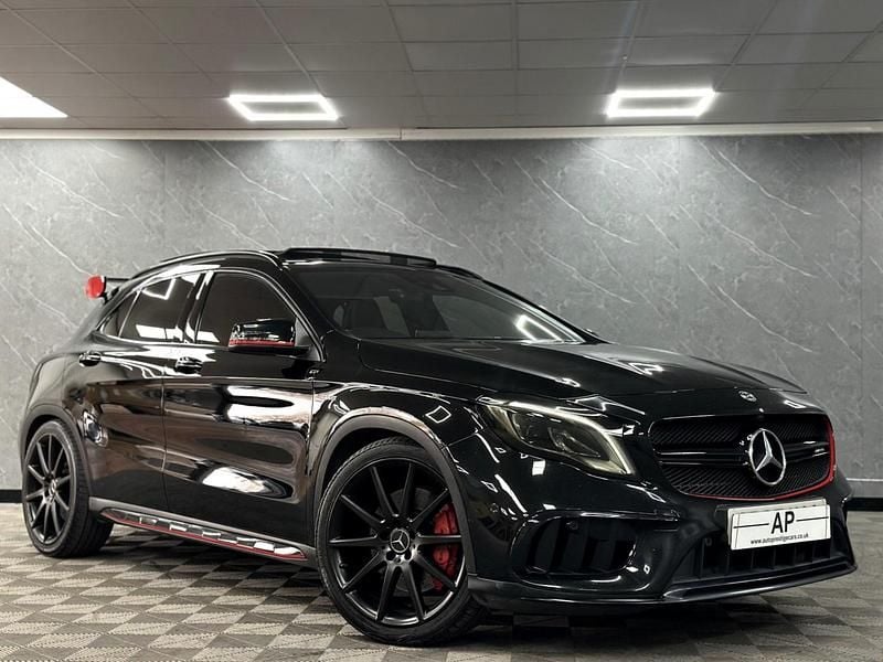 Used Mercedes GLA45 AMG Premium 381 HP (280 kW) 2017 Black SUV