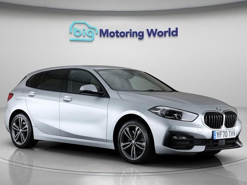Silver Used 2020 BMW 120 Sport Line Hatchback | £20,300 (Fair price) - Image 1/4