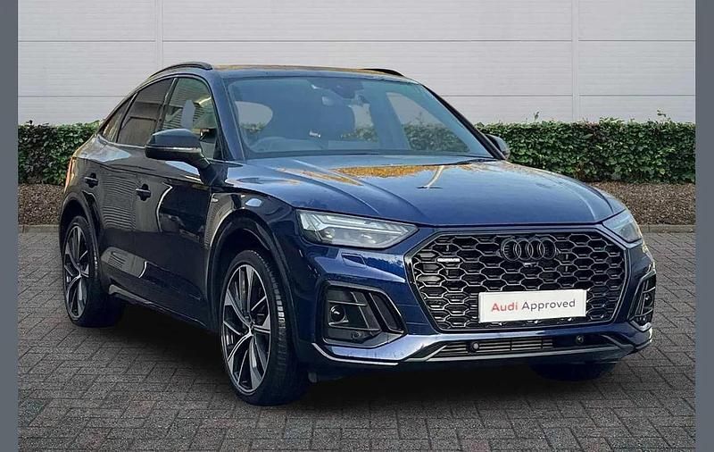 Used Audi Q5 Sportback Advanced 295 HP (216 kW) 2021 Blue SUV