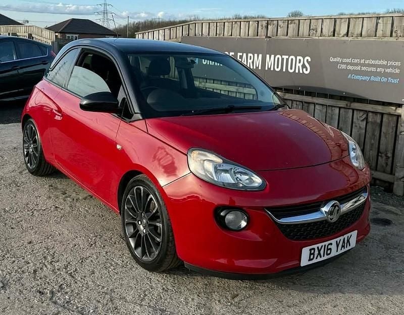 Used Vauxhall Adam Jam 2016 Red Hatchback