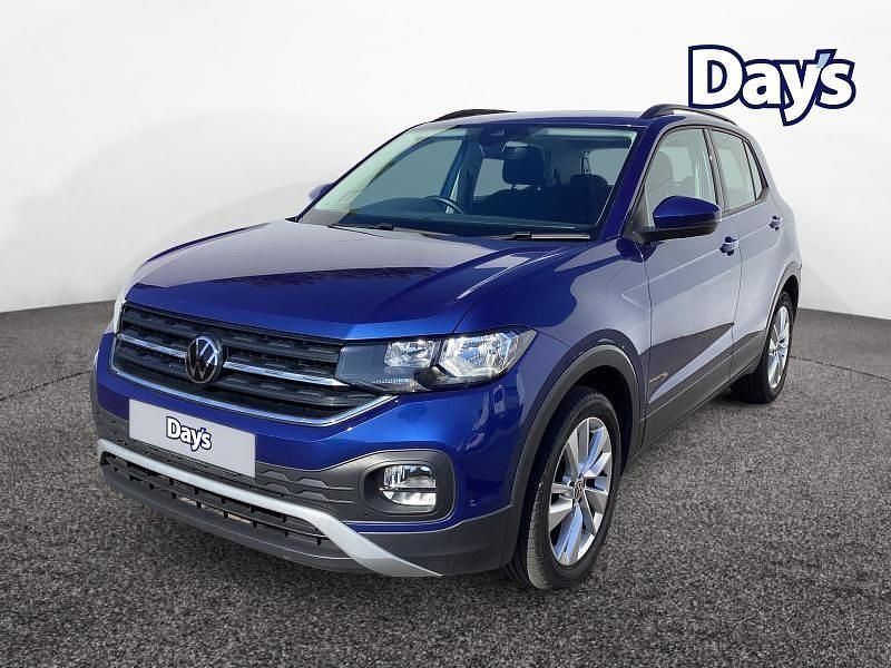 Used VW T-Cross SE 95 HP (69 kW) 2023 Blue SUV