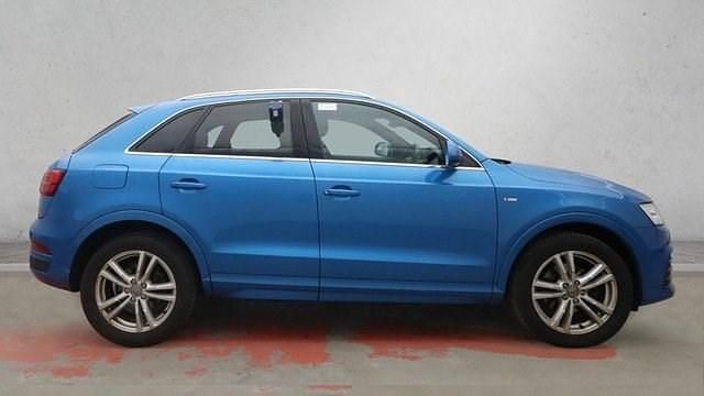 Used Audi Q3 S-Line 150 HP (110 kW) 2015 Blue SUV