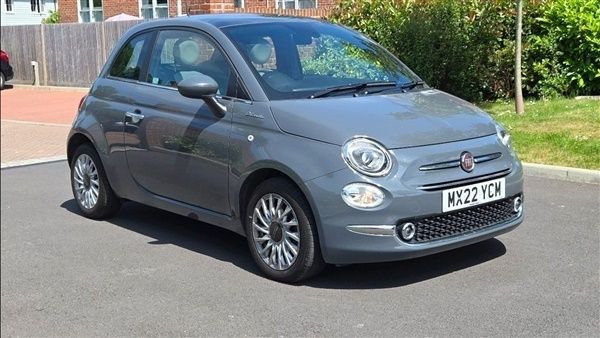 Electroclash grey Used 2022 Fiat 500 Dolcevita Hatchback | £10,495 (Fair price) - Image 1/1