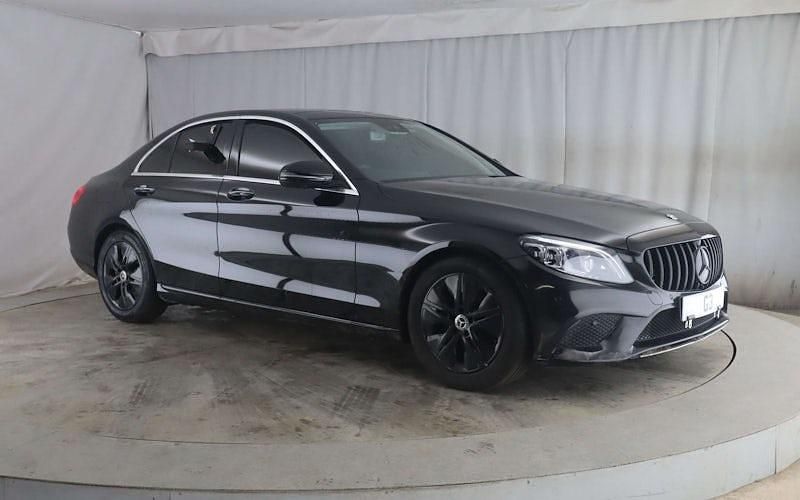 Used Mercedes C220 Premium Plus 194 HP (142 kW) 2019 Black Sedan