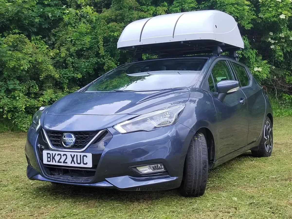 Used Nissan Micra Acenta 91 HP (66 kW) 2022 Grey Hatchback