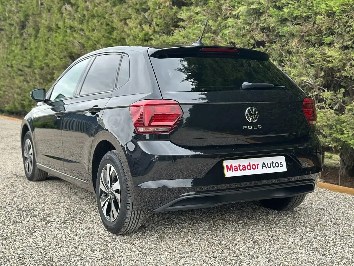Used VW Polo Match 95 HP (69 kW) 2021 Black Hatchback