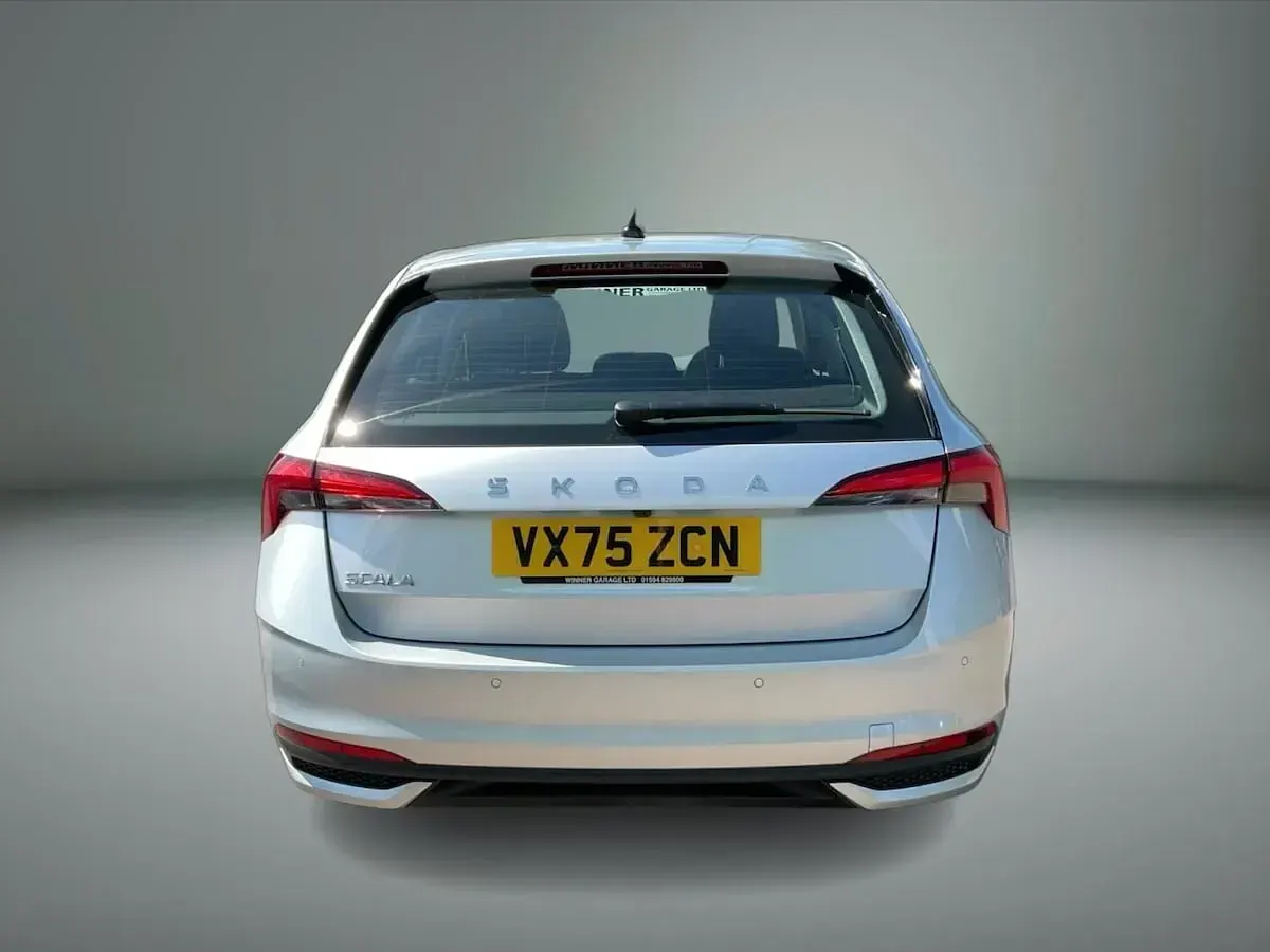 Used Skoda Scala SE 85 HP (62 kW) 2025 Brilliant silver metallic Hatchback