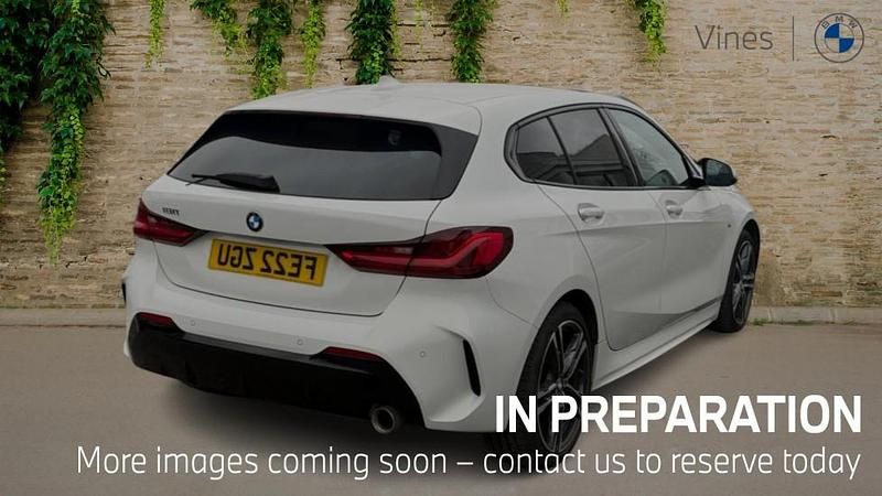 Used BMW 118 M Sport 136 HP (100 kW) 2022 White Hatchback