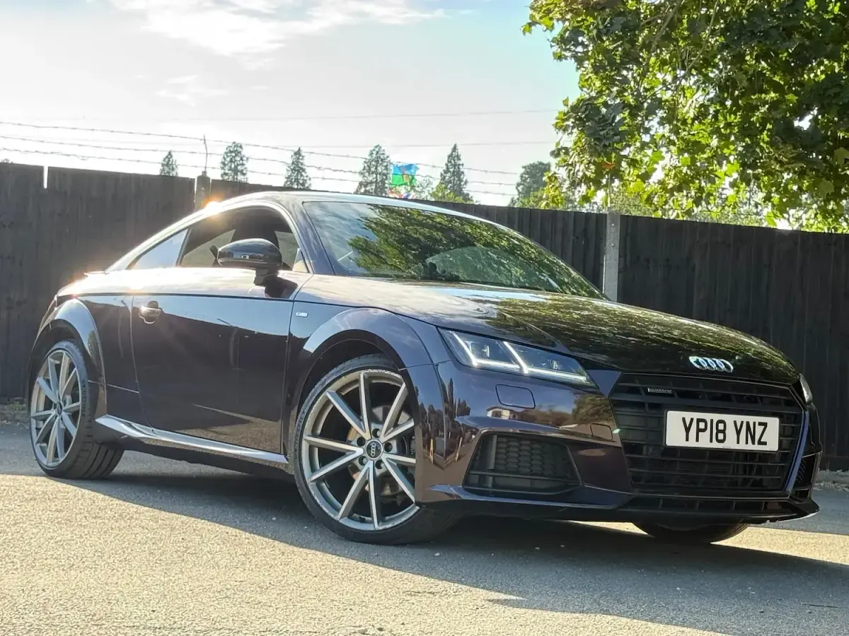 Used Audi TT Black Edition 2018 Red Coupe