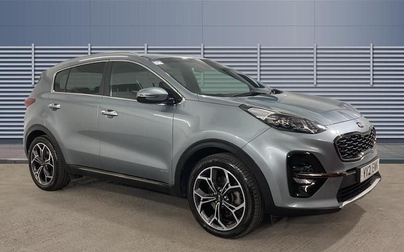 Silver Used 2021 Kia Sportage GT-Line SUV | £17,261 (Good price) - Image 1/4