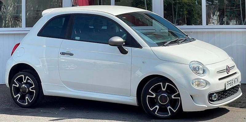 Used Fiat 500 S 69 HP (50 kW) 2018 White Hatchback