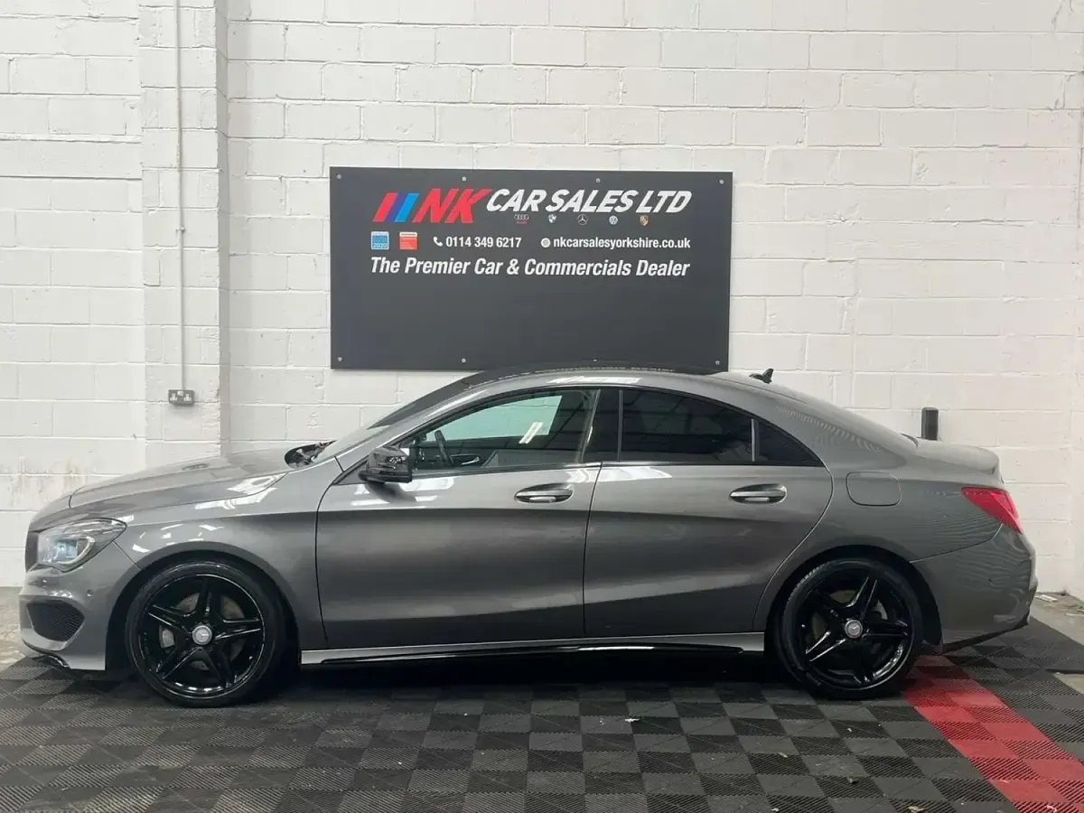 Begagnad Mercedes CLA220 AMG 170 HK (125 kW) 2014 Grå Sedan