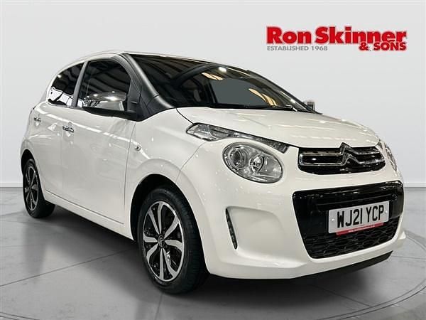 White Used 2021 Citroën C1 Shine Hatchback | £9,499 (Fair price) - Image 1/4
