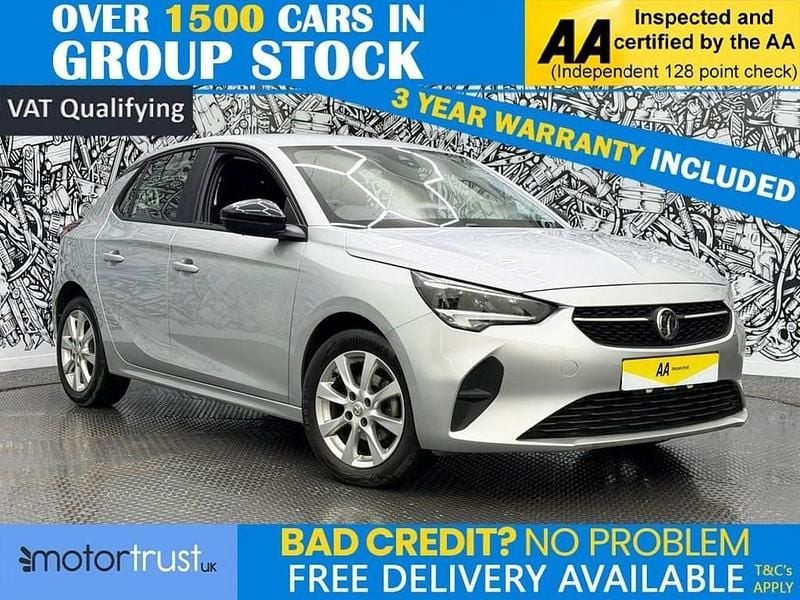 Used Vauxhall Corsa Design Edition 75 HP (55 kW) 2022 Grey Hatchback