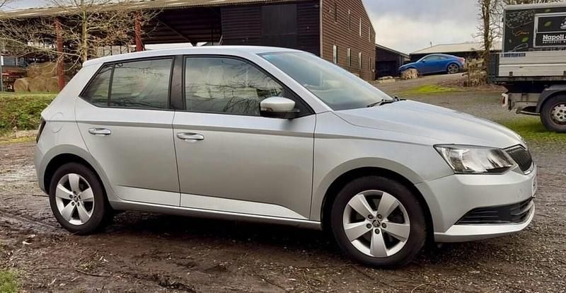 Used Skoda Fabia SE 2017 Silver Hatchback