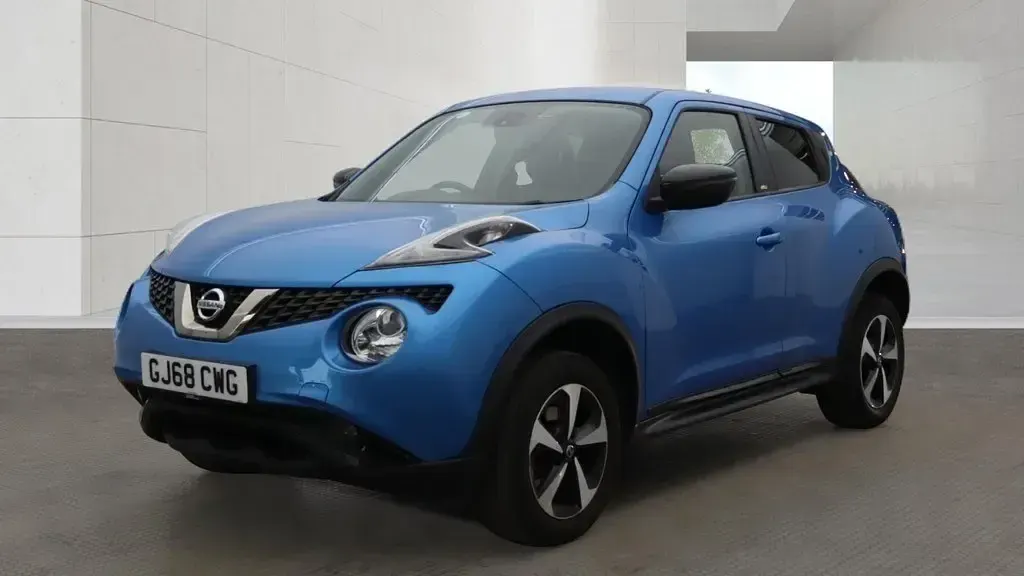 Used Nissan Juke 112 HP (82 kW) 2018 Blue SUV