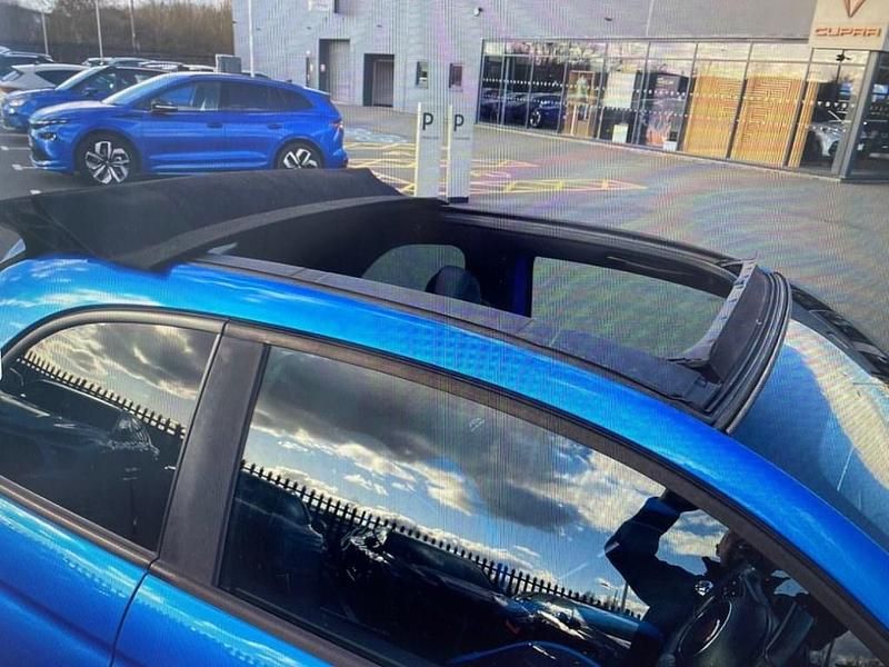 Used Fiat 500C S 69 HP (50 kW) 2016 Blue Cabriolet