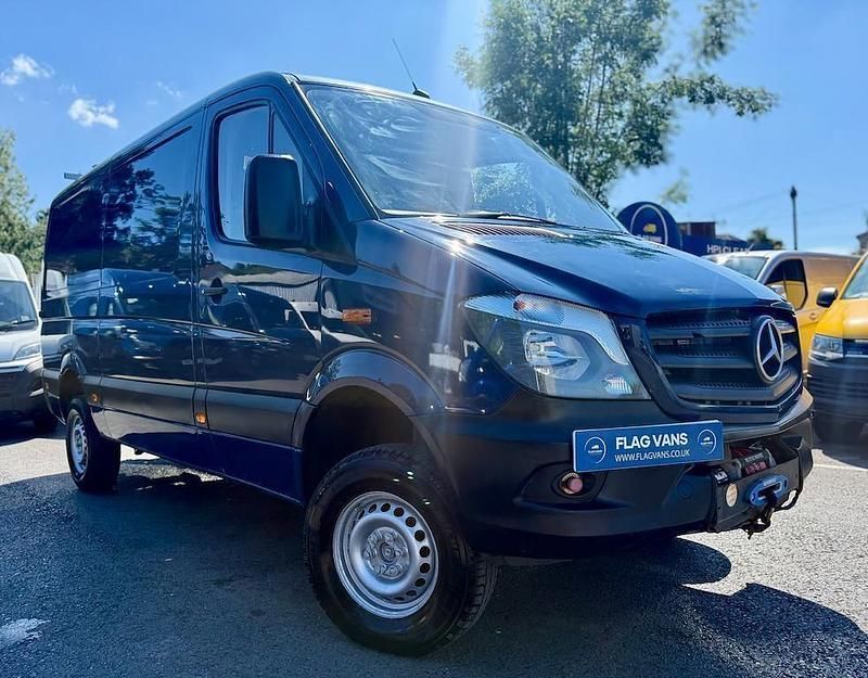 Blue Used 2017 Mercedes 316 Van | £15,495 - Image 1/4