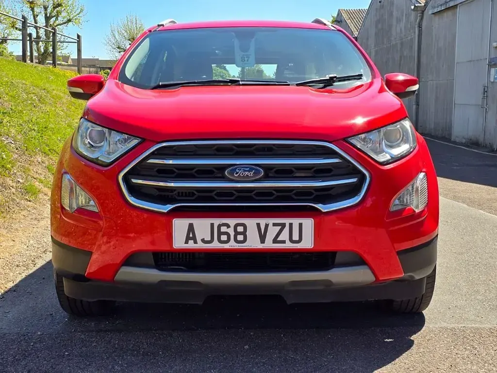 Used Ford Ecosport Titanium 2019 Red SUV