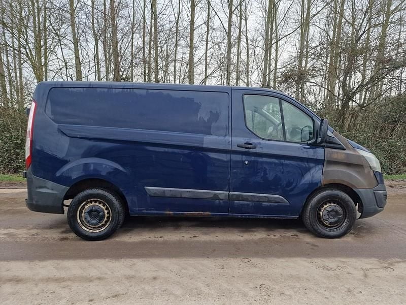 Used Ford Transit Custom 125 HP (91 kW) 2013 Blue Van