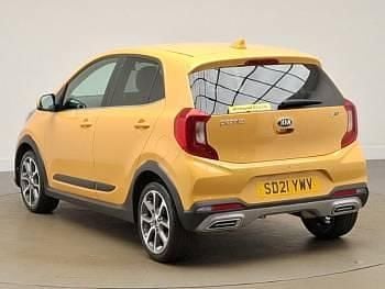 Used Kia Picanto X-Line 2021 Yellow Hatchback