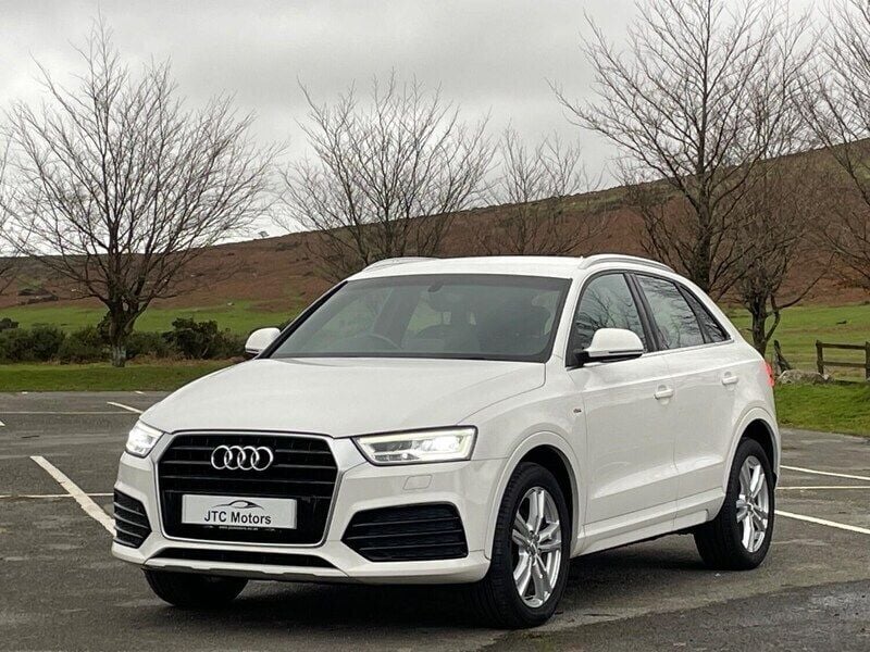Used Audi Q3 S-Line 150 HP (110 kW) 2016 White SUV