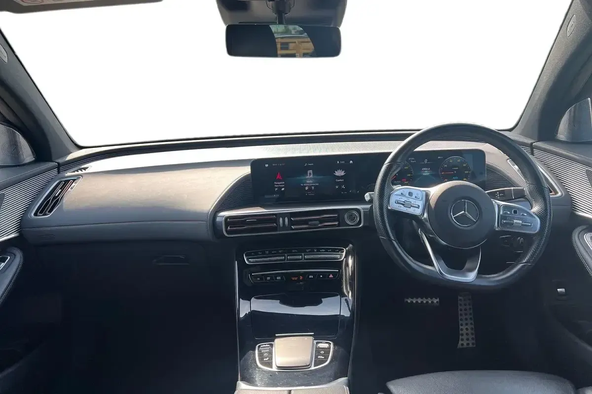 Used Mercedes EQC400 AMG Line Premium 300 kW (408 HP) 2021 White SUV