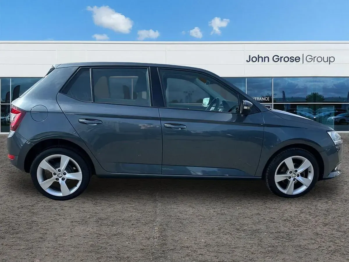 Used Skoda Fabia SE L 94 HP (69 kW) 2021 Grey Hatchback