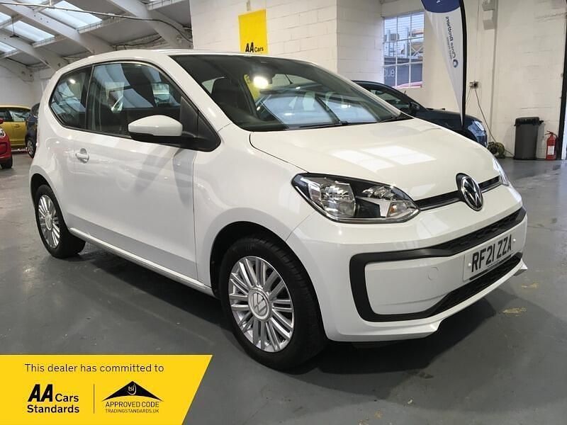Used VW up! 65 HP (47 kW) 2021 White Hatchback