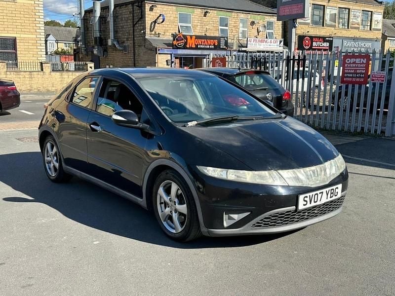 Black Used 2007 Honda Civic SE Hatchback | £795 (Fair price) - Image 1/4